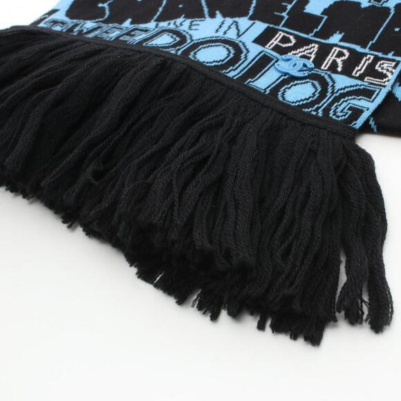 CHANEL Black Scarf - Picture 7 of 7